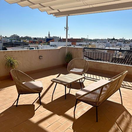 セビリアCasa De La Columna, Trianaアパートメント エクステリア 写真