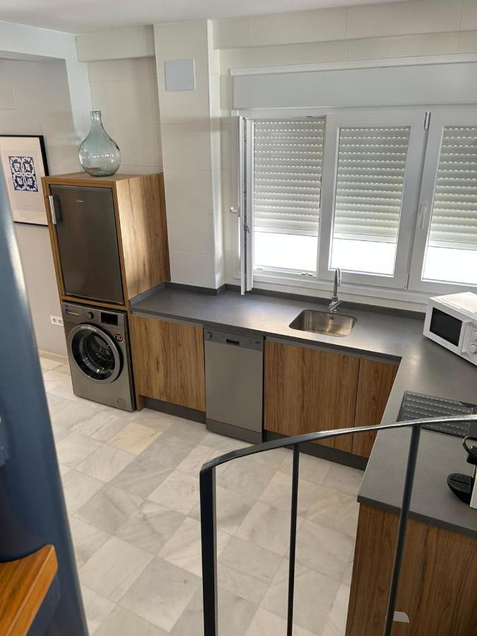 セビリアCasa De La Columna, Trianaアパートメント エクステリア 写真