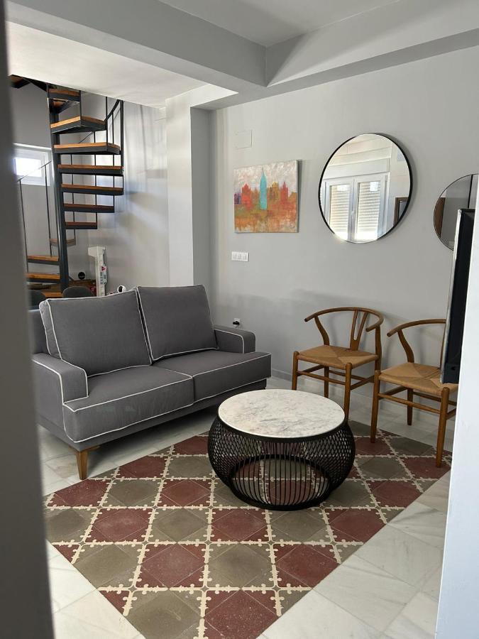 セビリアCasa De La Columna, Trianaアパートメント エクステリア 写真